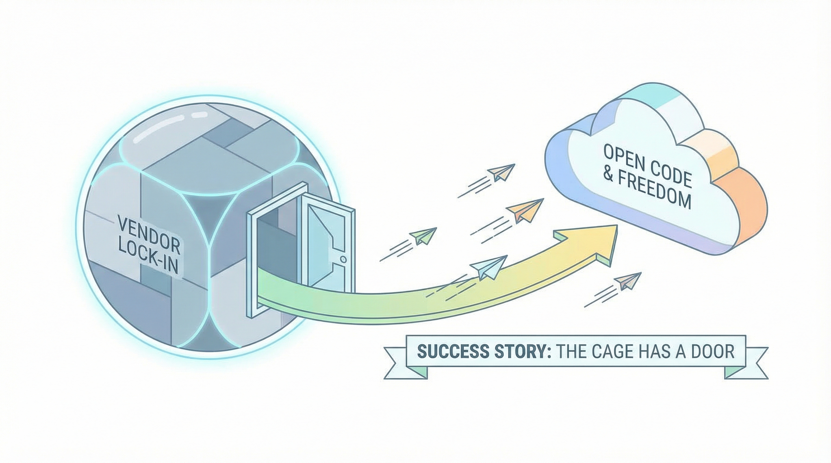 The Bottom Line - The cage has a door, migration success stories