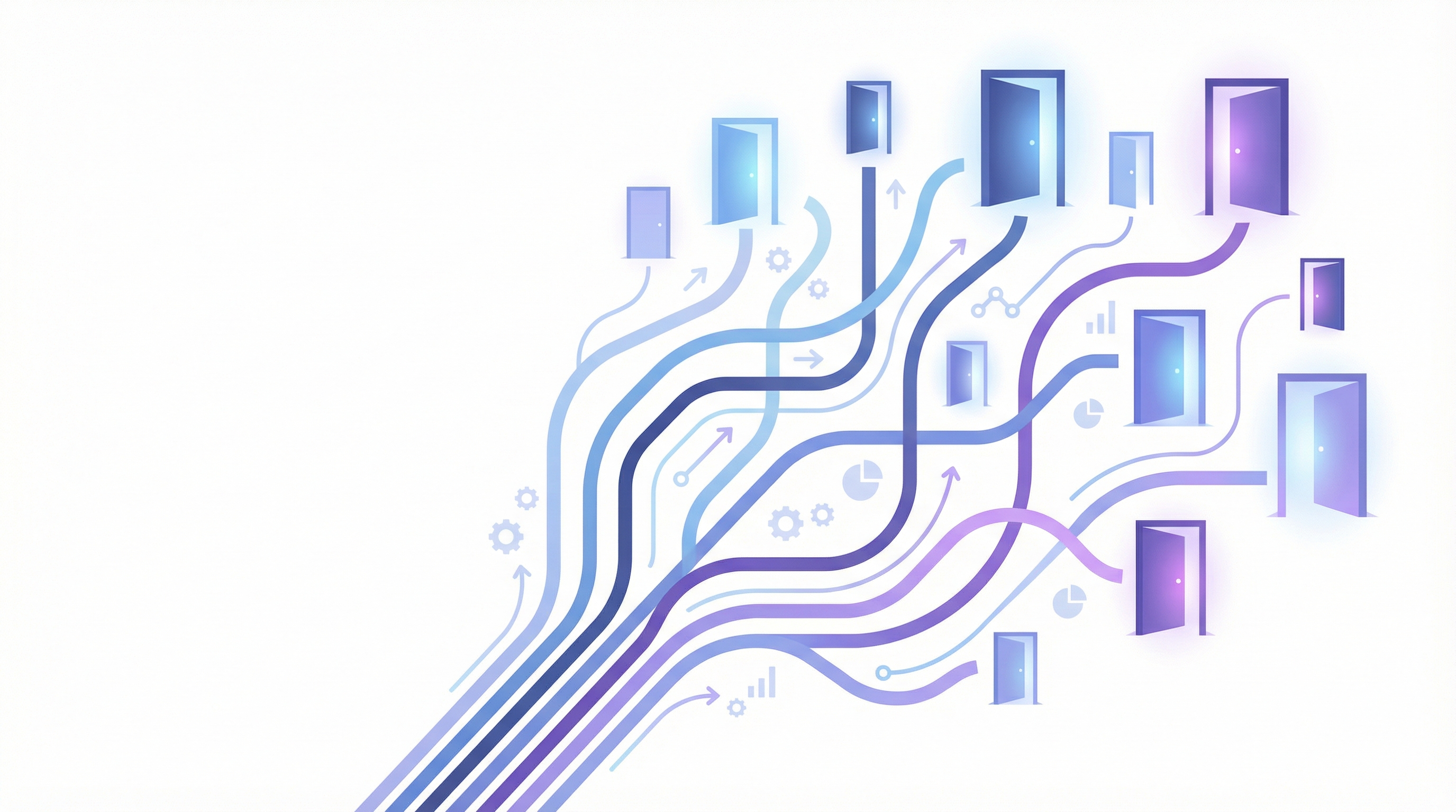 Multiple paths and options beyond binary choices